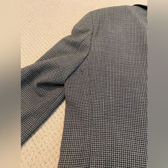 Bellisimo Men's Vintage Black/Gray Houndstooth Sports Jacket/Blazer Size 42 - Picture 13 of 15